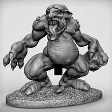 trolls game 28mm dnd fantasy frostgrave miniature monster mordheim ogre pathfinder wargame warhammer toy 3d print model - Mito3D