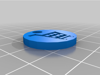 trolly moeda símbolo útil 3d print model - Mito3D