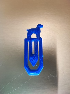 trombón Bretaña spaniel perro papel acortar marca marcador 3d impresión bricoloup 3d print model - Mito3D