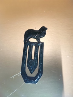 trombon Shetland çoban köpeği köpek kağıt klips işaret yer imi 3d Yazdır baskı bricoloup 3d print model - Mito3D