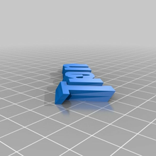 tron personalizado organização 3d print model - Mito3D