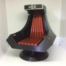 trone dark sidious star wars throne headquarters 3d print model - Mito3D