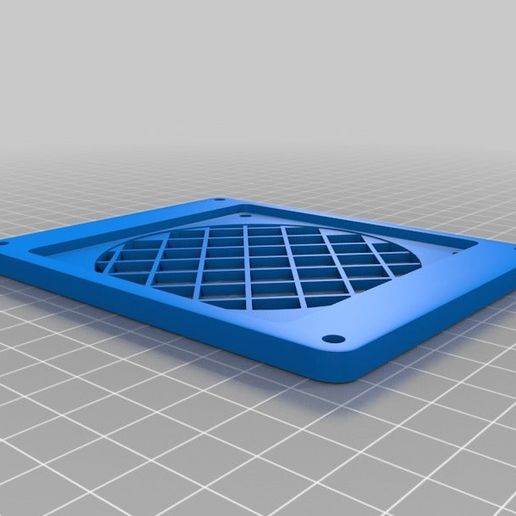 tronxy 5s 80mm ventilador resfriamento monte x5s 3d_printing 3D print model - Mito3D