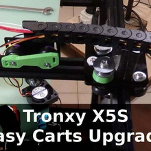 tronxy x5s kolay arabaları yükseltme aracı 3dprintable 3dprinting 3d yazıcı parçaları baskı sgabolab 3d print model - Mito3D