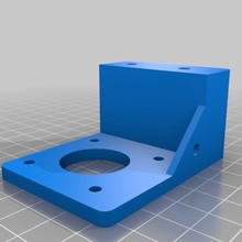 tronxy x5s extended extruder motor bracket tool 3d printer parts 3d print model - Mito3D