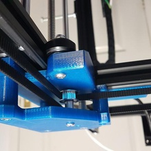 tronxy x5s pórtico de carruajes cinturón geometría alineación la herramienta Impresora 3d las piezas polea apoyo tensora transporte correa ruta 3d print model - Mito3D