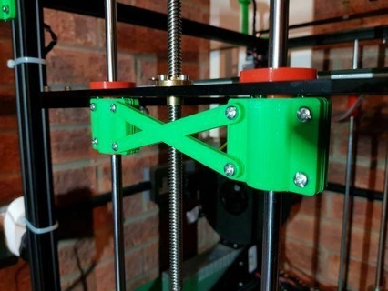 tronxy x5s linear rolamentos braçadeira cama oscilação rolamento 3d impressora partes 3d print model - Mito3D
