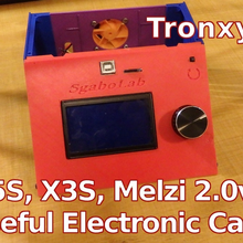 tronxy x3s euseful elektronik dava x5s aracı 3dmodel 3dprintable 3dprinting 3d yazıcı parçaları baskı kutusu durumda diy sgabolab 3d print model - Mito3D