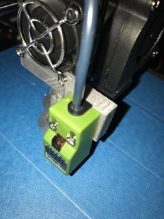 tronxy x8 leveling sensor bracket bed 3d printer accessories 3d print model - Mito3D