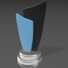 troféu trofeo prêmio copo 3d print model - Mito3D