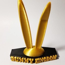 trophy bunny Königreich Trophäe Spiel award Brettspiel Brett-Spiel 3d print model - Mito3D