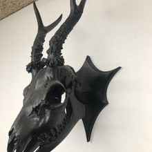 trophy stand hunting skull 3d print model - Mito3D