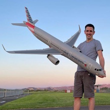 troy's 3d printed rc al21 airliner gadget jet plane airplane edf 3d print model - Mito3D