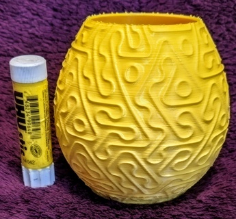 truchetsrf3 bowl container vase 3d print model - Mito3D