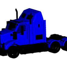 caminhão 3d print model - Mito3D