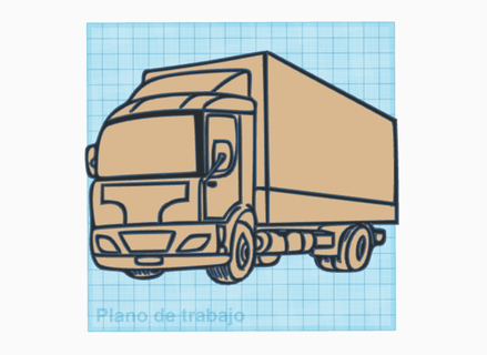 camion 3d print model - Mito3D