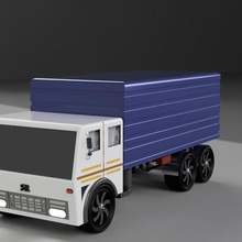truck various toy car tire automobile 3d print model - Mito3D