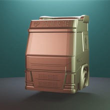 camion macchina carrello trailer compagno 3d print model - Mito3D