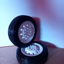 truck bus wheels 3d print model - Mito3D