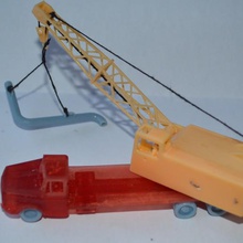 truck crane ho game model making railway toy trains 3d print model - Mito3D