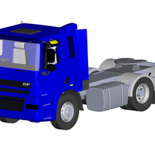 caminhão daf 3d print model - Mito3D