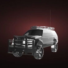 truck ford 3d print model - Mito3D
