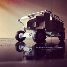 truck inspired death stranding game 3d print model - Mito3D
