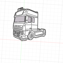 caminhão luminária 3d print model - Mito3D