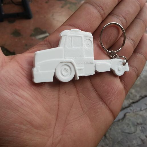 truck mercedes benz keychain key ring chain auto cars original car art 3D print model - Mito3D