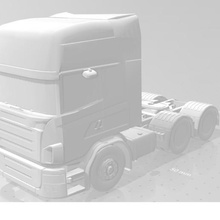 camion scania trattore 3d print model - Mito3D