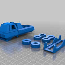 kamyon Tonka oyun camion Juguete model binmek oyuncak 3d print model - Mito3D