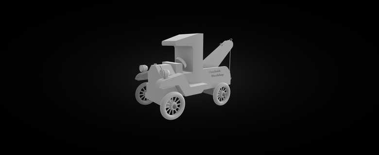 truck toy fun play game 3d print model - Mito3D