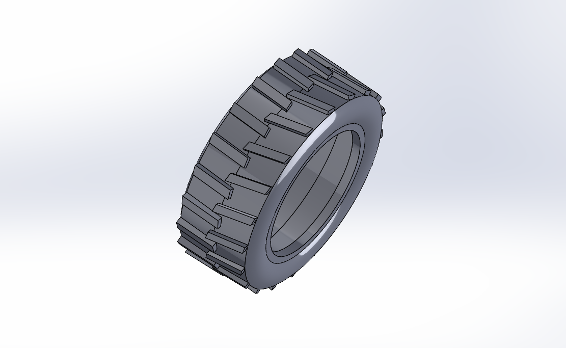 truck tyre modelling 3d 3D print model - Mito3D