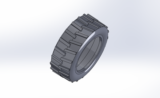 LKW Reifen Modellieren 3d 3d print model - Mito3D
