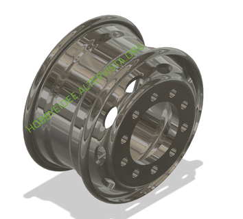 truck wheels truck wheels rim tire tires  3d print model - Mito3D