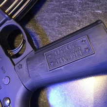 trump ar15 pistol grip handle airsoft mil spec novelty tool donald m16 president 2020 election 3d print model - Mito3D