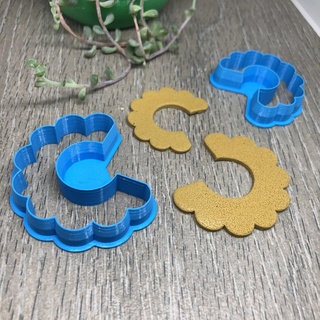 gekürzt Blume Lehm Cutter Tonschneider Polymer Werkzeug 3d print model - Mito3D