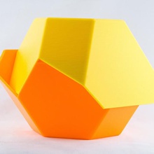 ottaedro troncato neve stampo gioco costruzione di giocattoli poliedri la formazione muffa 3d print model - Mito3D