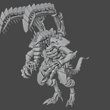 trunked creeper killer alien xenos xenomorph hunter monster tyranid lictor horror cosmic 3d print model - Mito3D