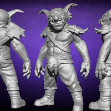 trunks goblin - 3 models 28 mm mini miniature final fantasy d&d dungeon dragon monster 3d print model - Mito3D