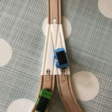 trunout rail bois train jouet ensemble Piste Ikea pirater s'avérer remplacement 3d print model - Mito3D