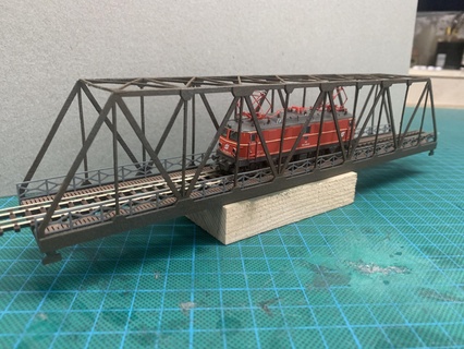 truss bridge scale 1 160 model train making 3d print model - Mito3D