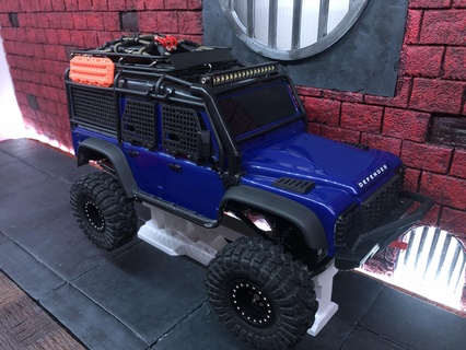 trx-4m defender window cage pack traxxas 1 18 3d print model - Mito3D