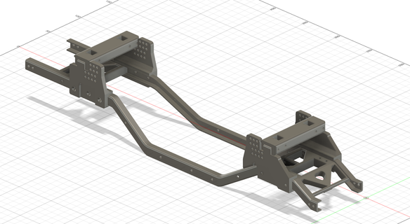 trx4 chassis complete 3d print model - Mito3D
