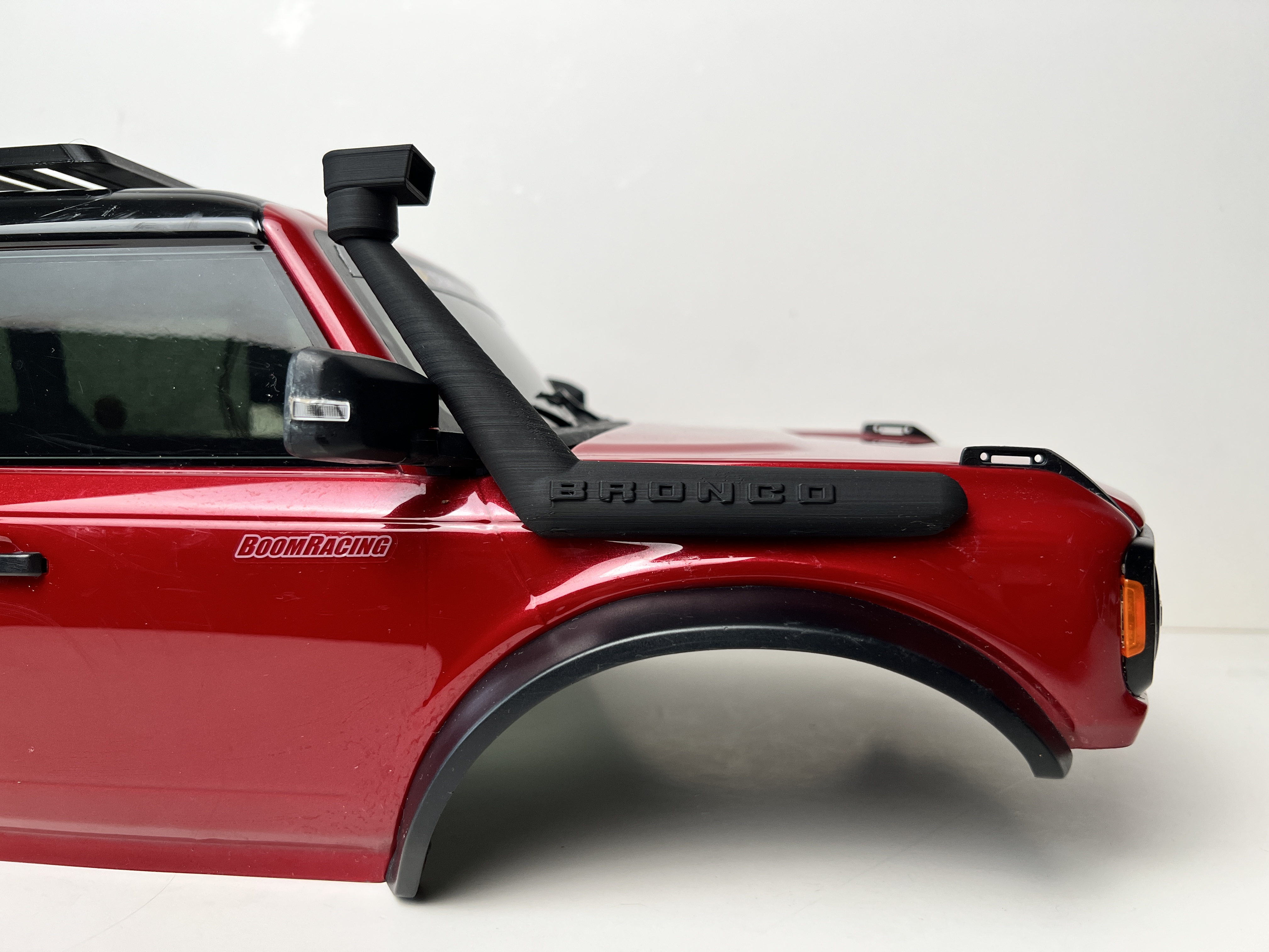 trx4 ford bronco snorkle traxxas rc crawler 3D print model - Mito3D