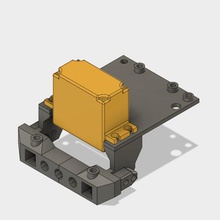 trx4 servo adelante agregar la bandeja varios scx10 3d print model - Mito3D