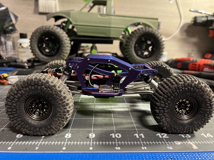 trx4m comp chassis kit traxxas rc rastejante rccrawler rctruck carro plano trilho 3d print model - Mito3D