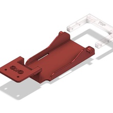 trx4 lowcg Akku-Fach nicht gehören zurück rack verschiedene 3d print model - Mito3D