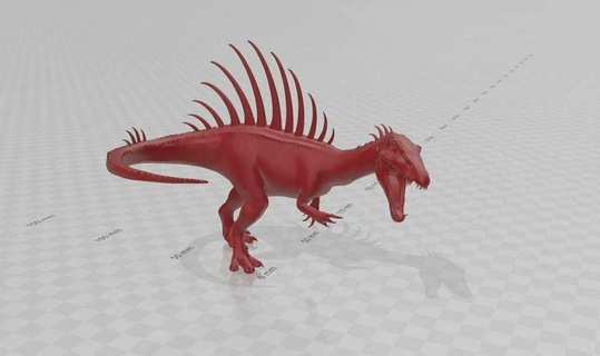 tryostronix jurassique monde vivant animaux créatures art 3d print model - Mito3D