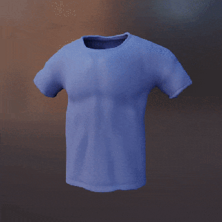 tshirt shirt clothes dress underwear tops designer fashion fabric 3d print model - Mito3D